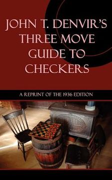 portada three move guide to checkers (en Inglés)