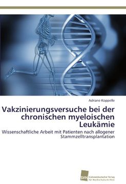 portada Vakzinierungsversuche Bei Der Chronischen Myeloischen Leukamie