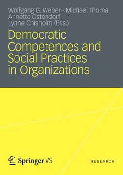portada democratic competences and social practices in organizations (en Inglés)