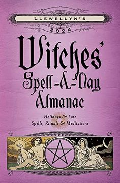portada Llewellyn's 2024 Witches' Spell-A-Day Almanac (en Inglés)