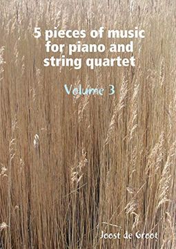 portada 5 Pieces of Music for Piano and String Quartet Volume 3