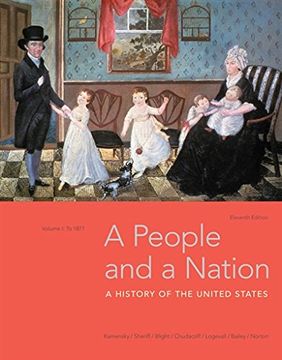portada A People and a Nation, Volume I: To 1877 (en Inglés)