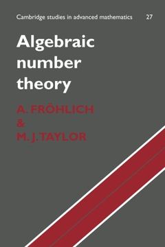 portada Algebraic Number Theory Paperback (Cambridge Studies in Advanced Mathematics) (en Inglés)