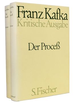 portada Der Proceß [Prozess], Textband und Apparatband (Beide Bände): Herausgegeben von Malcolm Pasley. (Reihe: Franz Kafka - Schriften, Tagebücher, Briefe - Kritische Ausgabe) (in German)