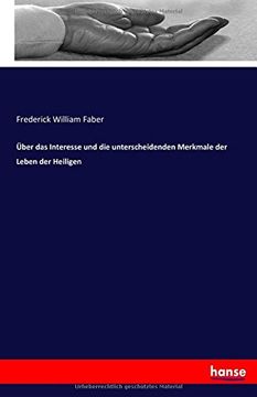 portada Über das Interesse und die unterscheidenden Merkmale der Leben der Heiligen (German Edition)