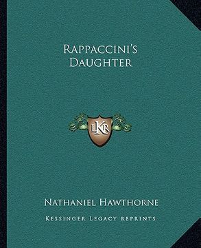 portada rappaccini's daughter (en Inglés)