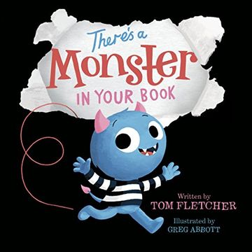 portada There's a Monster in Your Book (en Inglés)