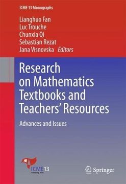 portada Research on Mathematics Textbooks and Teachers' Resources: Advances and Issues (ICME-13 Monographs)