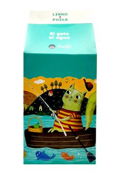 portada El gato al agua / Libro + Puzle