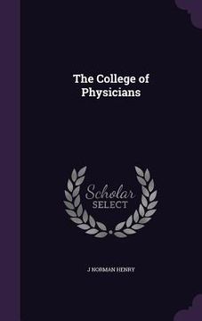 portada The College of Physicians (en Inglés)