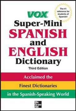 portada Vox Super-Mini Spanish and English Dictionary (en Inglés)