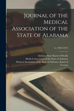 portada Journal of the Medical Association of the State of Alabama; 6, (1936-1937) (en Inglés)