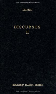 portada Discursos (Libanio) Vol. 2: 292 (b. Clásica Gredos)