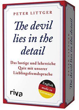 portada The Devil Lies in the Detail: Das Lustige und Lehrreiche Quiz mit Unserer Lieblingsfremdsprache