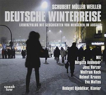 portada Deutsche Winterreise: Liederzyklus mit Geschichten von Menschen im Abseits (en Alemán)