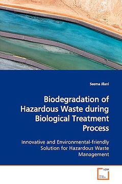portada biodegradation of hazardous waste during biological treatment process (en Inglés)
