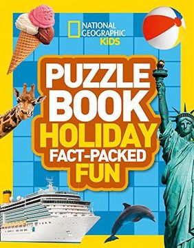 portada Puzzle Book Holiday: Brain-Tickling Quizzes, Sudokus, Crosswords and Wordsearches (Paperback) (in English)
