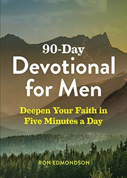 portada 90-Day Devotional for Men: Deepen Your Faith in Five Minutes a day (en Inglés)