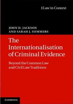 portada the internationalisation of criminal evidence