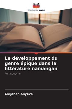 portada Le développement du genre épique dans la littérature namangan (in French)