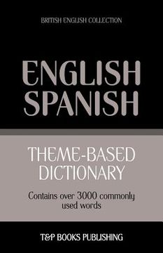 portada Theme-based dictionary British English-Spanish - 3000 words (in English)