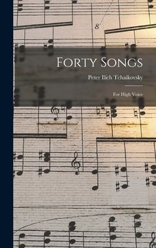 portada Forty Songs: For High Voice