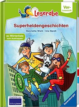 portada Superheldengeschichten - Leserabe ab Vorschule - Erstlesebuch für Kinder ab 5 Jahren (Leserabe? Vor-Lesestufe) (en Alemán)