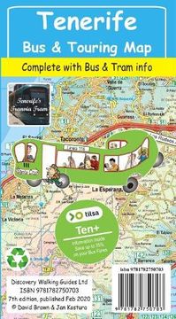 portada Tenerife bus & Touring map (en Inglés)
