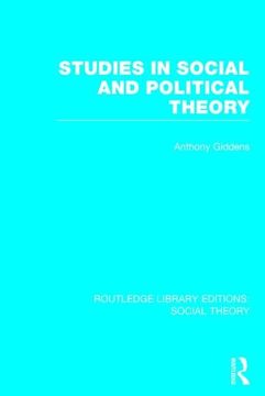 portada Studies in Social and Political Theory (Rle Social Theory) (Routledge Library Editions: Social Theory)