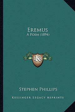 portada eremus: a poem (1894) (in English)