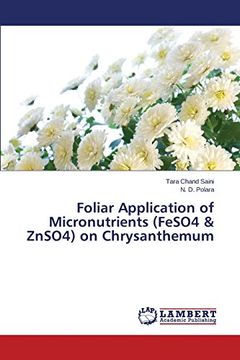 portada Foliar Application of Micronutrients (FeSO4 & ZnSO4) on Chrysanthemum