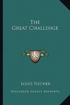 portada the great challenge (in English)