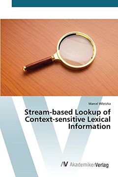 portada Stream-based Lookup of Context-sensitive Lexical Information
