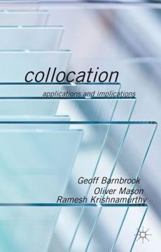 portada Collocation: Applications and Implications (en Inglés)