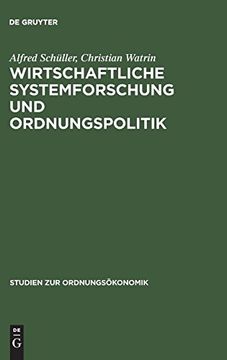 portada Wirtschaftliche Systemforschung und Ordnungspolitik (in German)