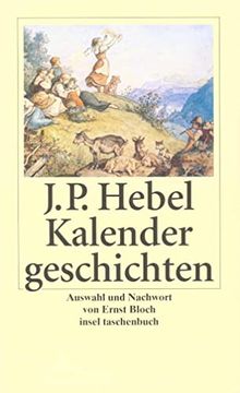 portada Kalendergeschichten. Auswahl und Nachwort von Ernst Bloch. It 17 (en Alemán)