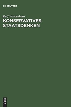 portada Konservatives Staatsdenken (en Alemán)