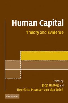 portada Human Capital: Advances in Theory and Evidence (en Inglés)