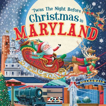 portada 'Twas the Night Before Christmas in Maryland (en Inglés)