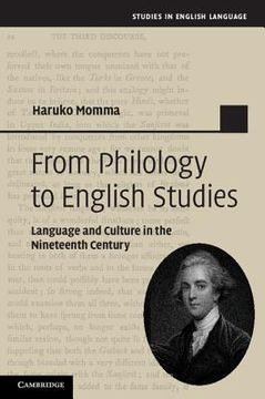 portada from philology to english studies: language and culture in the nineteenth century (en Inglés)