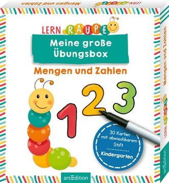 portada Lernraupe - Meine Große Übungsbox Mengen und Zahlen (in German)