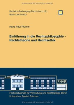 portada Einführung in die Rechtsphilosophie - Rechtstheorie und Rechtsethik (German Edition) (in German)