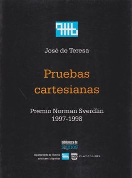 portada Pruebas cartesianas (Spanish Edition)