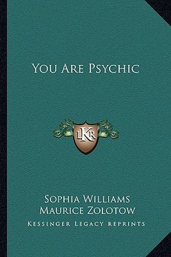 portada you are psychic (in English)