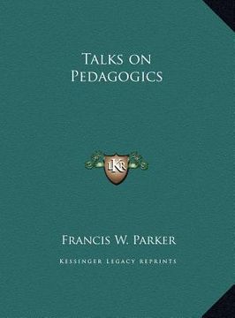 portada talks on pedagogics (en Inglés)