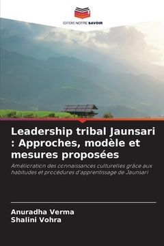 portada Leadership tribal Jaunsari: Approches, modèle et mesures proposées (in French)