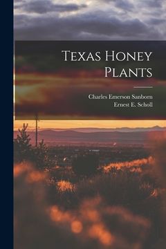 portada Texas Honey Plants (en Inglés)