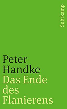 portada Das Ende des Flanierens (Suhrkamp Taschenbuch) (in German)