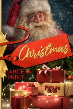 portada Christmas picture book LARGE PRINT. Large print christmas books with magical christmas pictures for young and old!: Christmas pictures: large print ch 