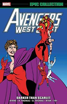 portada Avengers West Coast Epic Collection: Darker Than Scarlet 